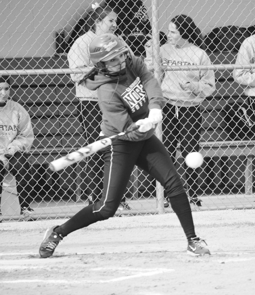 On Wednesday April 2, the softball team played Stevenson. Senior Ali Ruben (above) hits a ball to the second baseman. Junior Lauren Smeds throws a ball to the pitcher while playing center field. In the bottom of the seventh inning with the score tied, Smeds hit a ball into the outfield bringing home a teammate to win the game. Senior Hannah Rosenson catches the third strike pitched by senior Ashley Gruenberg. Ruben, Rosenson, Gruenberg and seniors Kate Kamin and Courtney Chron have played on varsity softball since sophomore year. “A lot of us have played Northbrook softball together [before high school] and that has really helped our group dynamic,” Ruben said. The team is scheduled to play in the Leyden Invite in Rosemont on April 11 and 12, Highland Park on April 16 at Glenbrook North, Deerfield on April 17 in Deerfield and Prospect on April 19 in Mount Prospect. Photo essay by Caroline Smith