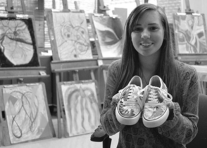 Sophomore creates wearable art