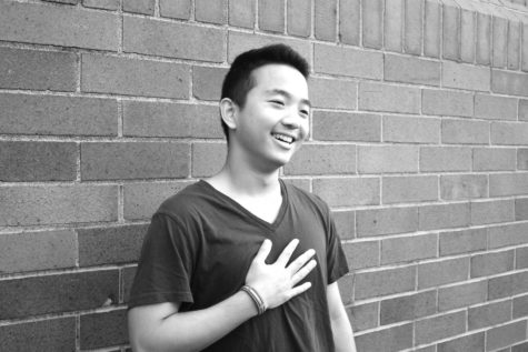 After saving senior Tural Erel over a month ago, Glenbrook South senior Paul Choi reacts upon learning of Tural Erel's mother Sapho Erel’s gratitude. Choi's lifeguard experience helped him respond to the incident. Photo by Sydney Stumme-Berg