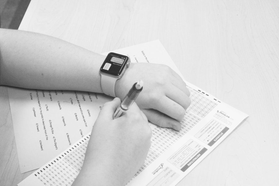 A study by McAfee Inc. showed 62 percent of high schoolers claimed to have witnessed or heard rumors of cheating using technology on an exam. New technology, like Apple watches, has made cheating easier.