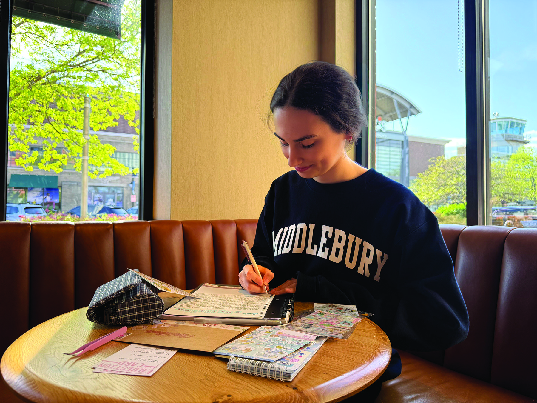 Writing to pen pals is one way Torch editor Rafaella Kolesnik cultivates connection. Taking the time to sustain exchanges with people around the world is an intentional approach Kolesnik uses to stay in touch with others. Genuine connection and relationships with others depend on individuals practicing depth and presence over quick check-ins.
