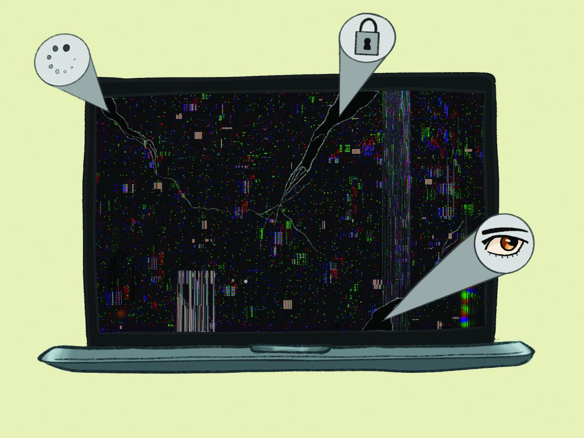 Students are facing challenges while using Chromebooks following the introduction of new GoGuardian software to restrict certain internet access. New limitations may inhibit student learning experiences. 